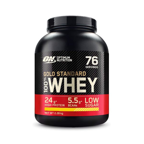 O/N Gold Standart 100% Whey (EU) - 2280г Французский ванильный крем 5060469988610 фото