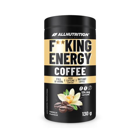 Fitking Delicious Energy coffee - 130г Ваніль 5902837741628 фото