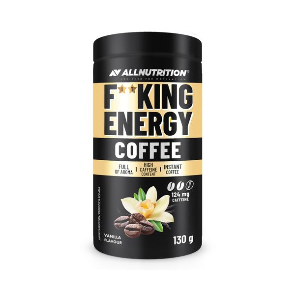 Fitking Delicious Energy coffee - 130г Ваніль 5902837741628 фото