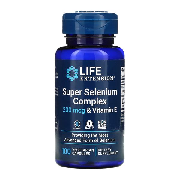 Life Extension Selenium Complex 200mcg - 100 капсул 737870177814 фото