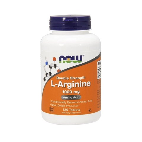 NOW Foods L-Arginine 1000 мг - 120 таблеток 733739000354 фото