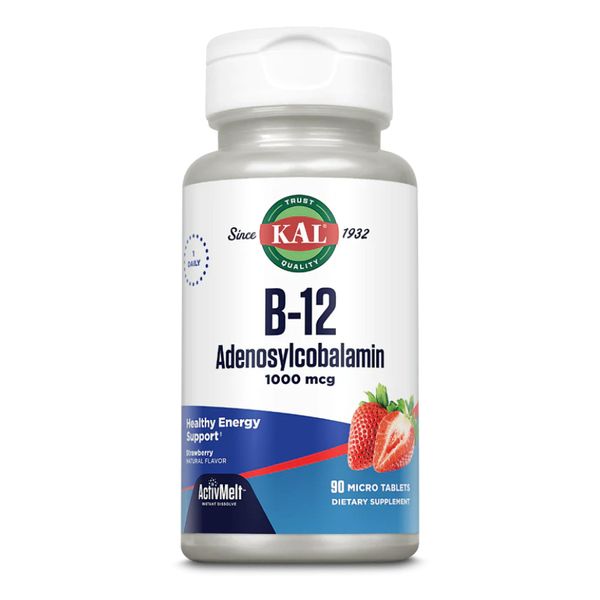 KAL B-12 Methylcobalamin 1000mcg - 60 таблеток 021245535751 фото